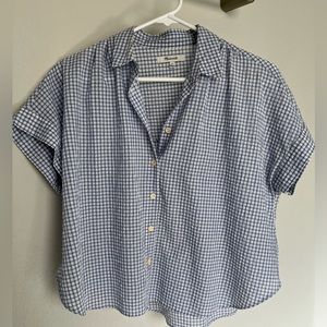 Madewell Short Sleeve Blouse